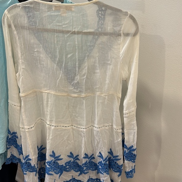 Boston proper white tunic/shirt ,Size XS - Picture 3 of 6